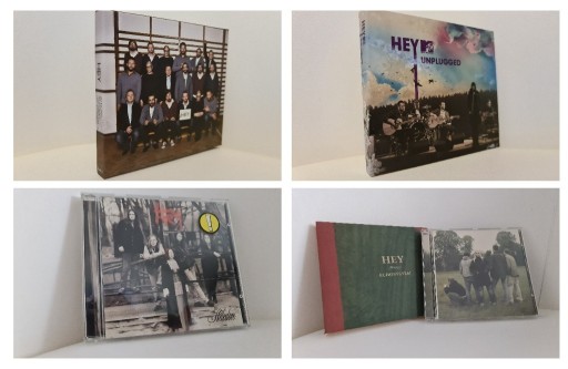Zdjęcie oferty: 4 płyty cd dvd Hey