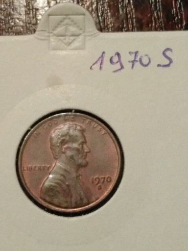 Zdjęcie oferty: Moneta 1 cent usa Lincoln 1970 s