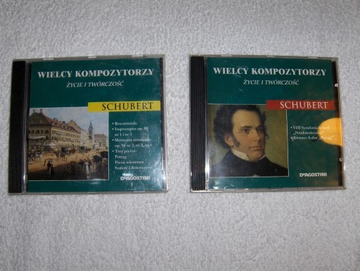 Zdjęcie oferty: Wielcy kompozytorzy Schubert zestaw dwie płyty