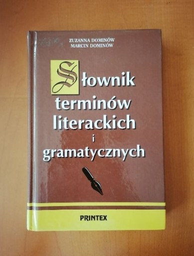 Zdjęcie oferty: Słownik terminów literackich i gramatycznych