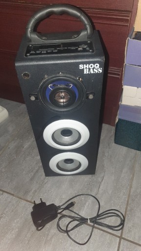 Zdjęcie oferty: Koloumna audio 3 drożna przenośna Shoq Bass Pioneer SD USB Aux FM
