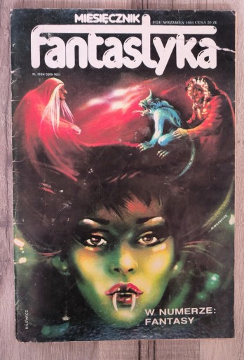 Zdjęcie oferty: Fantastyka miesięcznik nr 9 z 1984 roku