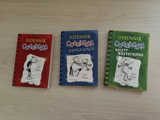 Zdjęcie oferty: "Dziennik cwaniaczka" komplet 3 książek