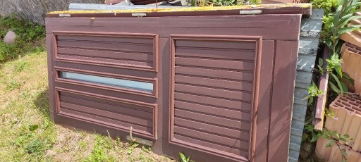 Zdjęcie oferty: Drzwi zewnętrzne drewniane do naprawy