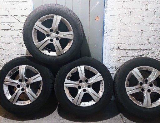 Zdjęcie oferty: Felgi alum. z oponami Michelin letnie 215/60 R16.