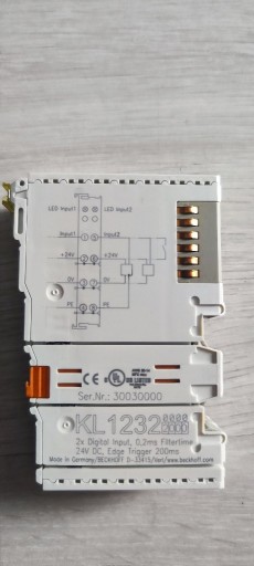 Zdjęcie oferty: Beckhoff KL1232 2-channel input,0.2 ms