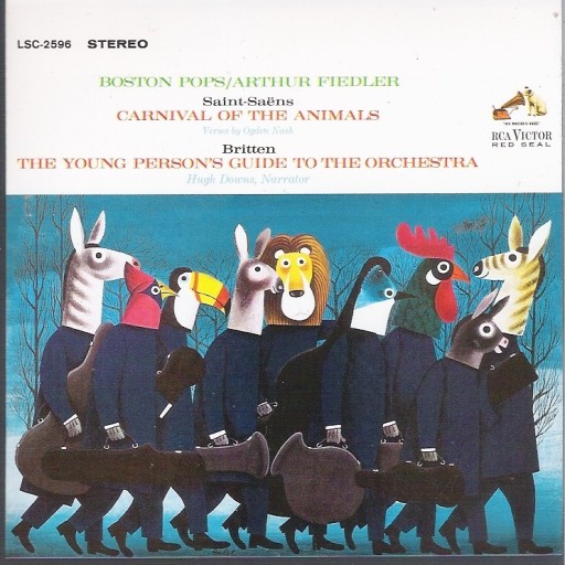 Zdjęcie oferty: RCA LS Saint-Saens Carnival Of Animals, Britten