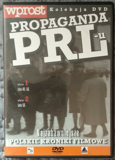 Zdjęcie oferty: Propaganda PRL polskie kroniki filmowe Film DVD