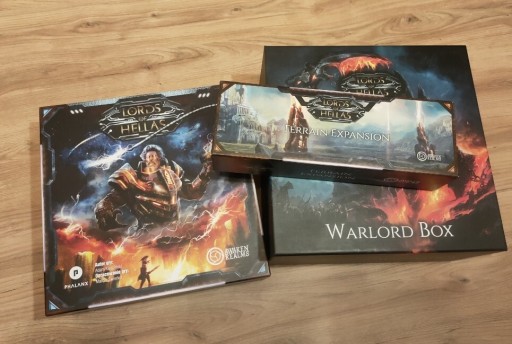 Zdjęcie oferty: Lords of Hellas (kickstarter), warlord box terrain