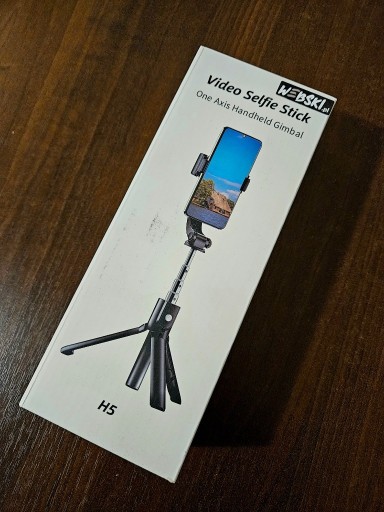 Zdjęcie oferty: Nowy Gimbal Webski H5 ze statyw do telefonu tripod