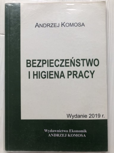 Zdjęcie oferty: Bezpieczeństwo i higiena pracy