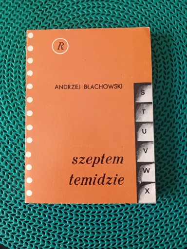 Zdjęcie oferty: Szeptem temidzie-Andrzej Błachowski