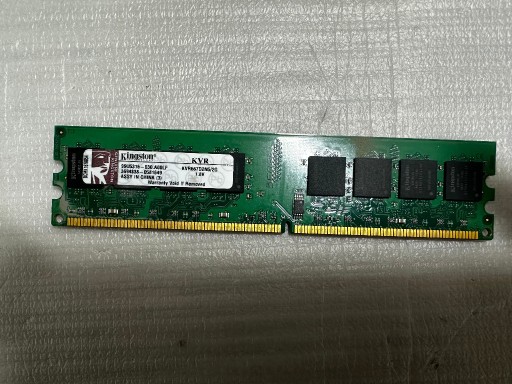 Zdjęcie oferty: Pamięć RAM Kingston DDR2 2GB 667 MHz
