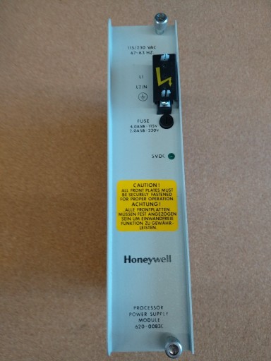 Zdjęcie oferty: Honeywell S9000 620-0083C PROCESSOR POWER SUPPLY