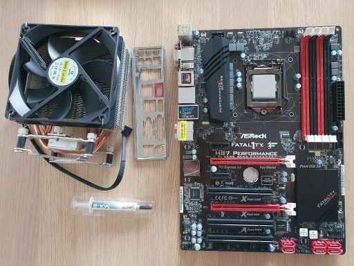 Zdjęcie oferty: Intel Core i7-4771 + ASRock H87 Fatal1ty + chłodz.