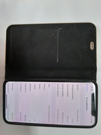 Zdjęcie oferty: Iphone X 256 Czarny