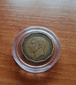 Zdjęcie oferty: Moneta 3 pensy 1937r.Wielka Brytania Król Jerzy VI