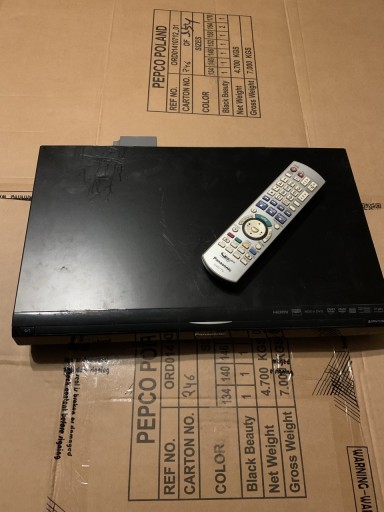Zdjęcie oferty: Odtwarzacz nagrywarka DVD hdd Panasonic DMR-EX93C