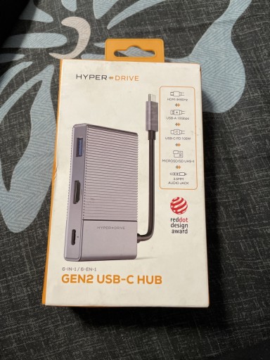 Zdjęcie oferty: Hyper GEN2 USB-C 6 In 1 hub
