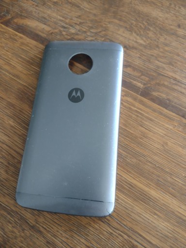 Zdjęcie oferty: Klapka tył oryginał aluminiowa Motorola E4 plus