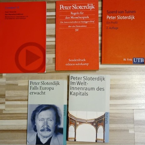Zdjęcie oferty: Peter Sloterdijk zestaw książek po niemiecku