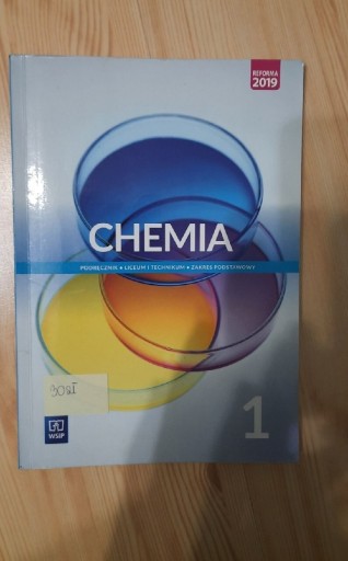 Zdjęcie oferty: Podręcznik Chemia 1 Nowa Era