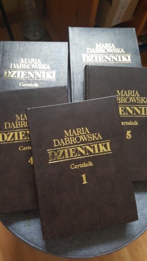 Zdjęcie oferty: "Dzienniki" Maria Dąbrowska 5 tomów