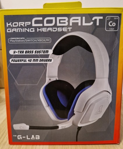 Zdjęcie oferty: THE G-LAB KORP Cobalt Zestaw słuchawkowy 