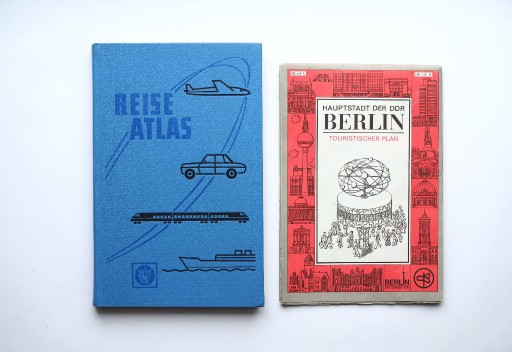 Zdjęcie oferty: Mapa Berlina DDR + Reise Atlas