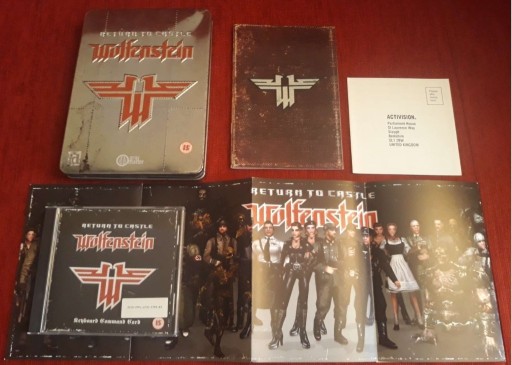 Zdjęcie oferty: Return to Castle Wolfenstein - Metal Mini-Box PC