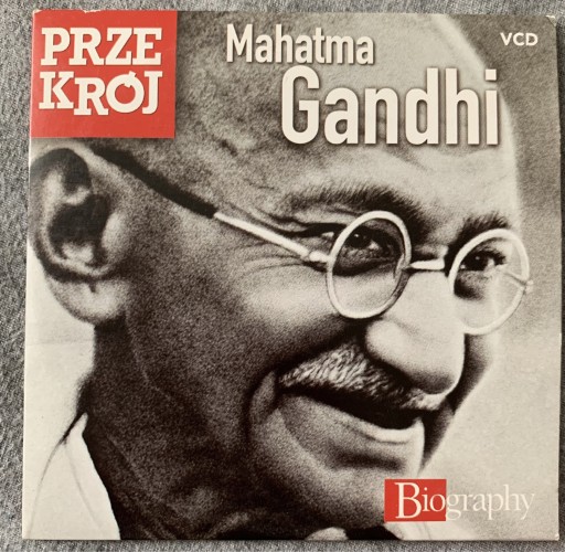 Zdjęcie oferty: Gandhi Mahatma. Biografia. VCD 