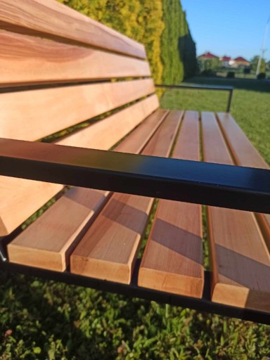 Zdjęcie oferty: Nowoczesna solidna ławka na taras balkon ogrodu