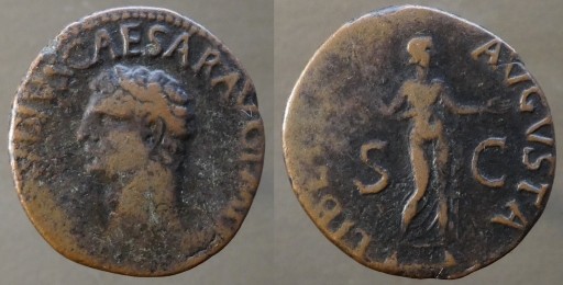 Zdjęcie oferty: Rzym,Imperium,Claudius 41-54 n.e.braz