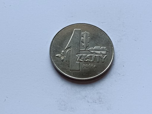 Zdjęcie oferty: 1 złoty 1958 próba-replika nie magnetyczna