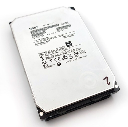 Zdjęcie oferty: Dysk twardy HGST 8TB SATA III 3,5" HDD (1339-2)