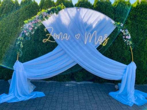Zdjęcie oferty: Girlandy kwiatowe 180cm + 90cm na wesele, ślub