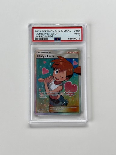 Zdjęcie oferty: 2019 UNIFIED MINDS MISTY’S FAVOR PSA 9 UNIKAT