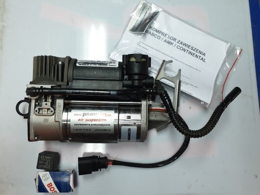 Zdjęcie oferty: Kompresor zawieszenia AudiQ7- fabrycz.nowy+przekaź