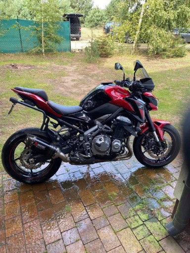 Zdjęcie oferty: Kawasaki Z900 - mocowanie tablicy rejestracyjnej