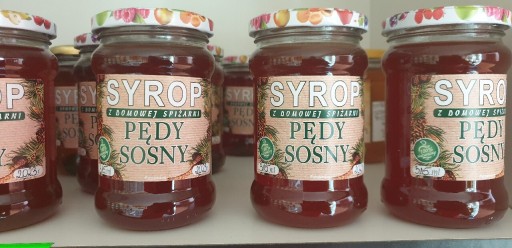 Zdjęcie oferty: Syrop z pędów sosny 320g 100% naturalny