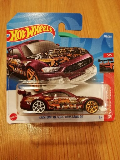 Zdjęcie oferty: Hot wheels Custom '18 Ford Mustang GT