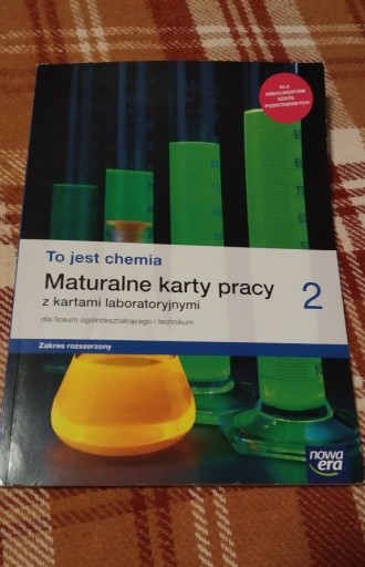 Zdjęcie oferty: To  jest chemia. Maturalne karty pracy 2