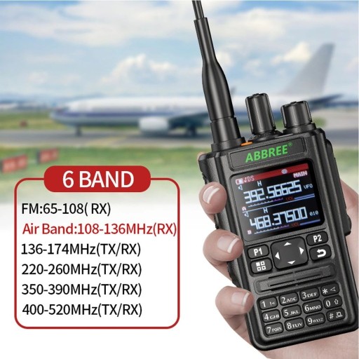 Zdjęcie oferty: Krótkofalówka ABBREE AR-869 Bluetooth GPS PROMOCJA