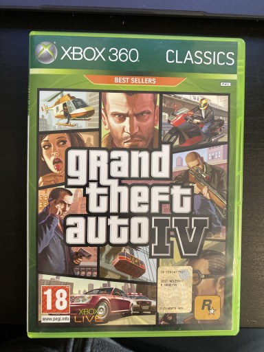 Zdjęcie oferty: Xbox 360 GTA Grand Theft Auto IV + Halo4 GRATIS !!