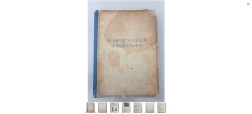 Zdjęcie oferty: książka podróż w czasie i przestrzeni 1936