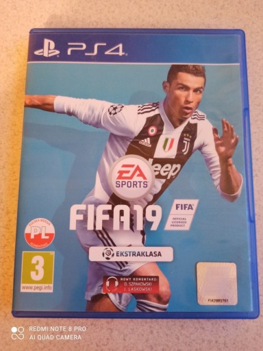 Zdjęcie oferty: Gra FIFA 19 na PS4