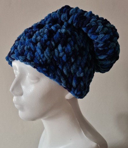 Zdjęcie oferty: Ciepła czapka beanie, handmade 