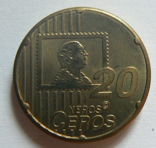 Zdjęcie oferty: Lichtenstein 20 ceros xeros próba 2004