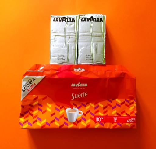 Zdjęcie oferty: kawa mielona LavAzza Suerte pakiet 2 x 250 g