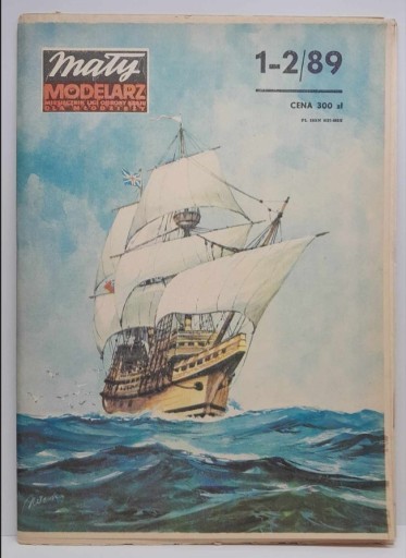 Zdjęcie oferty: Mały Modelarz 1,2/1989 Mayflower 1:100